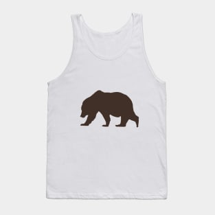 Bear Silhouette Tank Top